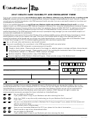 Health Care Eligibility And Enrollment Form - 2017