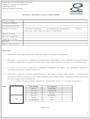 Trainee Evaluation Form