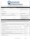 Pde 338 G Form - Background Collection Form