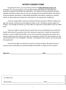 Patient Consent Form - Cedar Hill Primary Care