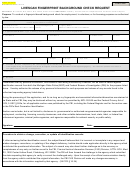 Form Ri-030 - Livescan Fingerprint Background Check Request