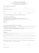 Substitute W-8ben Form - Certificate Of Foreign Status Of Beneficial Owner For United States Tax Withholding