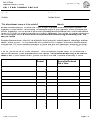 Form Il 444-2790 - State Of Illinois Department Of Human Services Self-employment Record