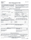 Standard Form 1199a - Direct Deposit Form - Education First Credit Union