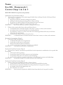 Intro To Macroeconomics Worksheet With Answer Key
