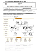 Spanish Assignment - Allan Hancock College Printable pdf
