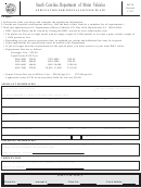 Form Mv-95 - Application For Special License Plate