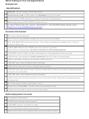 Tax Form Checklist