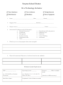 Smyrna School District Software Evaluation Form