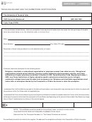 Form 01-339 (back) - Texas Sales And Use Tax Exemption Certification