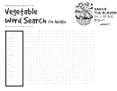 Vegetable Word Search For Adults