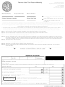 Fillable Denver Use Tax Return Monthly - City And County Of Denver Printable pdf