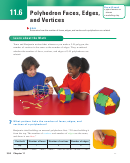 Polyhedron Faces, Edges, And Vertices