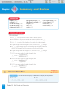 Radicals, Trigonometric Ratio & Simplifying Square Roots Printable pdf