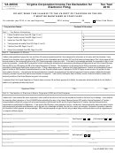Form Va-8453c Printable pdf