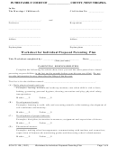 Sca-fc-128 Worksheet For Individual Proposed Parenting Plan