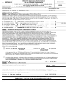 Form 8879 Irs E-File Signature Authorization Printable pdf