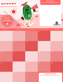 August Eating Calendar - Watermelon
