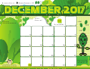 Calendar Template - December 2017