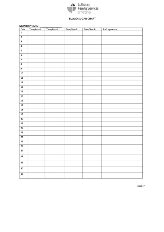 8 Blood Sugar Charts Free To Download In PDF