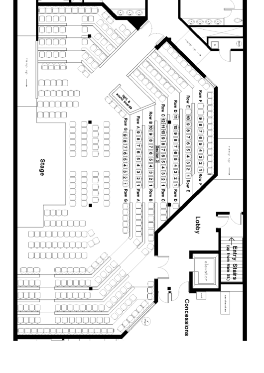 The Ark Seating Chart Printable pdf