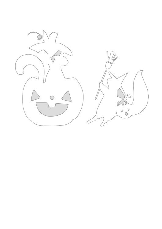 Scary Squirrel Printable pdf