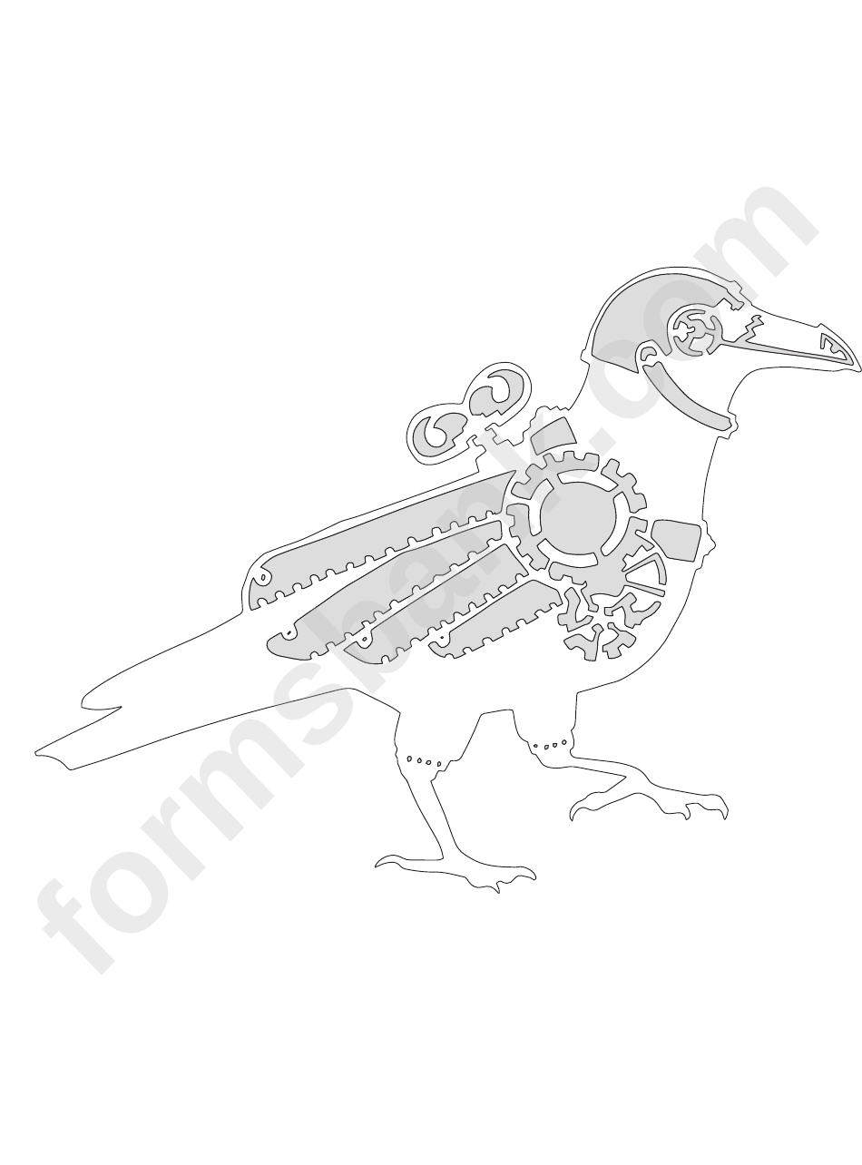 Steampunk Crow