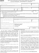 Form Mi-w4 - Employee's Michigan Withholding Exemption Certificate - 2011