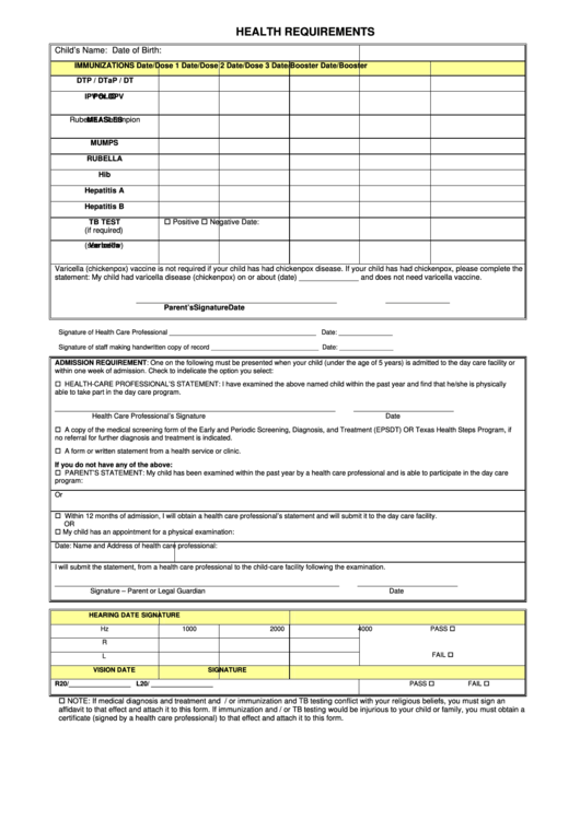 Moa Health Form Printable pdf