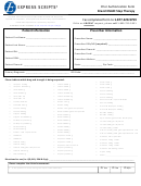Express Scripts Prior Authorization Form - Brand Nsaid Step Therapy