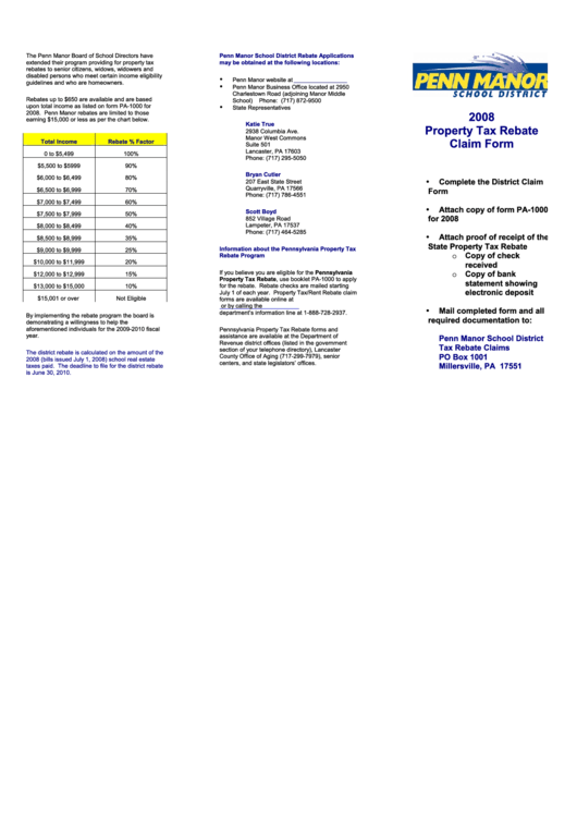 property-tax-rebate-claim-form-2008-2009-printable-pdf-download