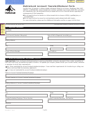 Fillable Retirement Account Transfer/rollover Form Printable pdf