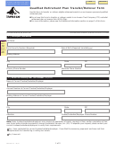 Qualified Retirement Plan Transfer/rollover Form