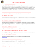 Vial Of L.i.f.e Form - Lifesaving Information For Emergencies Printable pdf