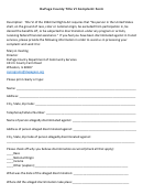 Dupage County Title Vi Complaint Form - Dupage County Department Of Community Services