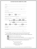Authentication Submittal Form - Alabama Secretary Of State