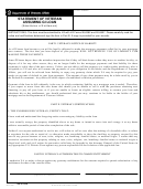 Va Form 26-8106 Statement Of Veteran Assuming Gi Loan - Department Of Veterans Affairs