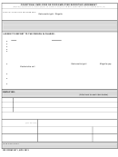 Dd Form 2971 - Conditional Employee Or Food Employee Reporting Agreement