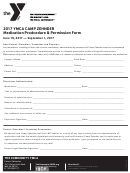 Ymca Camp Zehnder Medication Procedure And Permission Form - 2017