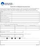 Debit/atm Card Disputed Transaction Form
