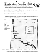 'hawaiian Islands Formation' Geography Worksheet