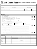 Application Form For Crew Member Employment Printable pdf