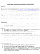 Form T2200 - Declaration Of Conditions Of Employment Printable pdf