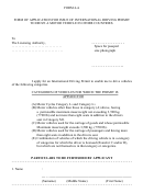 International Driving Permit Printable pdf