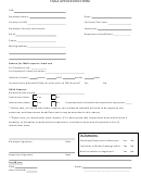 Blank Fmla Application Form