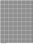 Graph Paper - 1x1 Grid