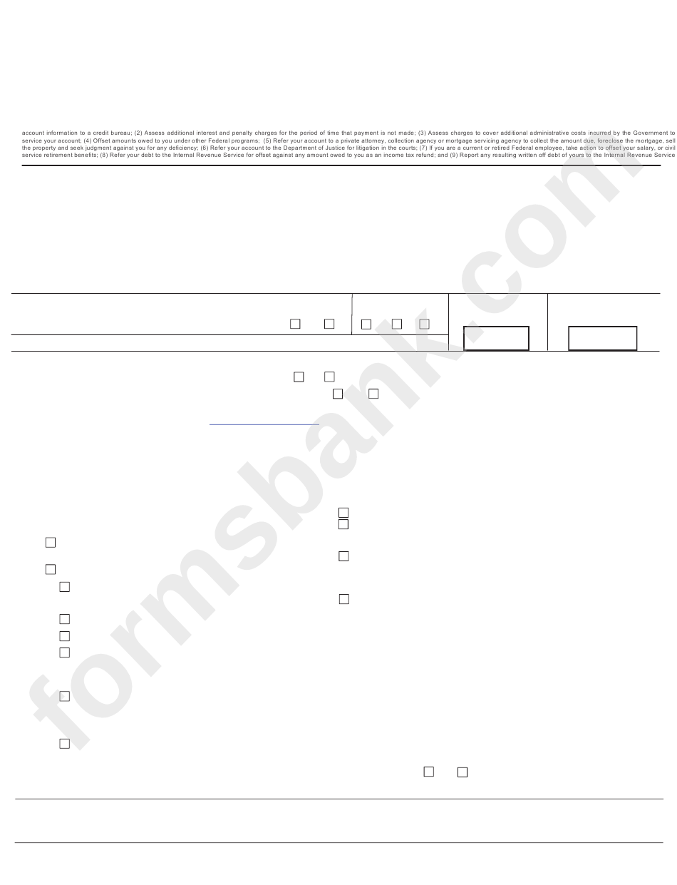 Form Hud-92900-A Va Form 26-1802a Addendum To Uniform Residential Loan Application