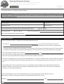 Form 6770 - City Appointment Of Retired Police Officer
