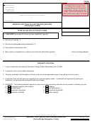 Fillable Tr-205 Request For Trial By Written Declaration - North Carolina Printable pdf