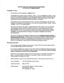 Notice Of Commencement Printable pdf